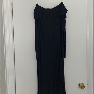 Off shoulder long sleeve dress